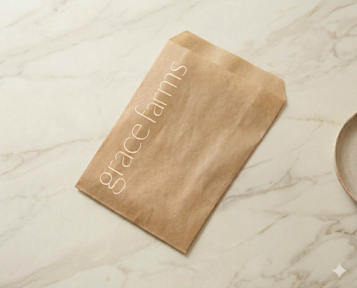 Grace Farms Pastry Bags (7.5 x 5")