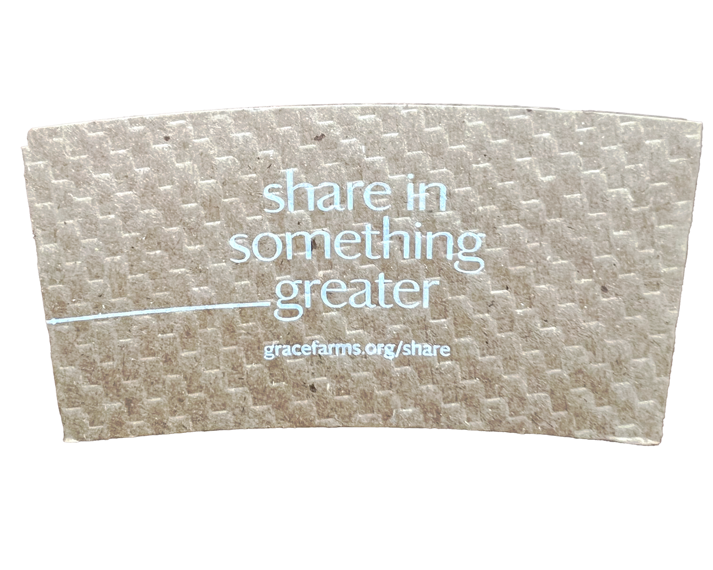 Grace Farms Hot Cup Sleeve (10-24oz.)