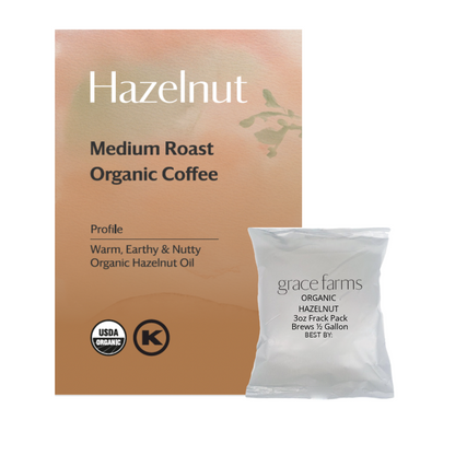 Organic Hazelnut Flavored Coffee