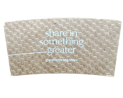 Grace Farms Hot Cup Sleeve (10-24oz.)